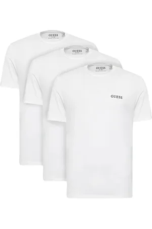 Guess Heren, Tops, Wit, Maat: 2XL Katoen