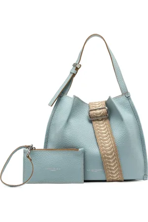 Gianni chiarini Dames, Tassen, Blauw, Maat: ONE Size Leer
