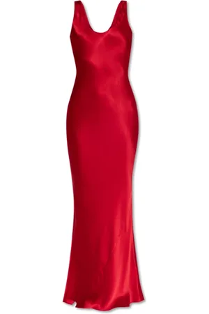 ANINE BING Dames, Jurken, Rood, Maat: XS Zijde