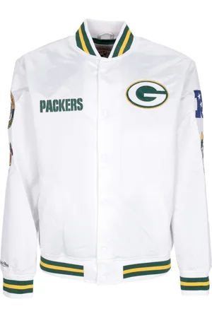 Mitchell & Ness Heren, Jassen, Wit, Maat: L Poliester