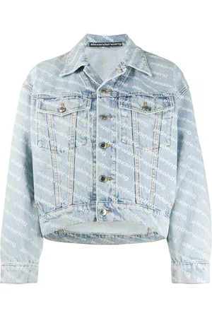 Alexander Wang Dames, Jassen, Blauw, Maat: M Denim