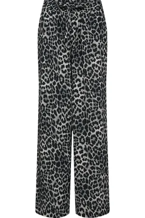 soyaconcept Dames, Broeken, Zwart, Maat: 2XL Viscose
