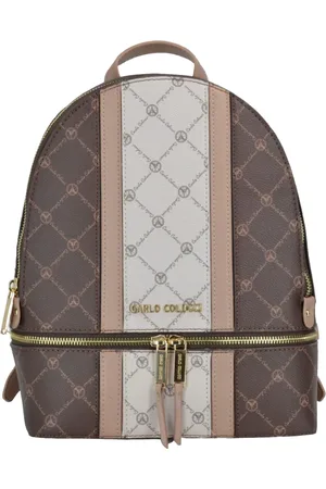Carlo Colucci Dames, Tassen, Bruin, Maat: ONE Size