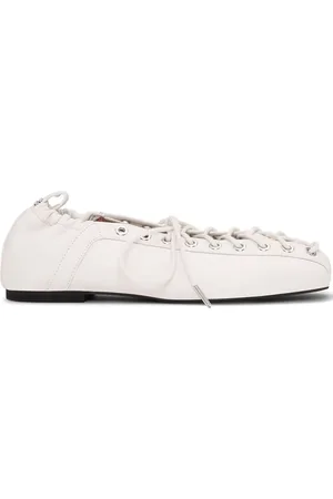 Ganni Dames, Schoenen, Wit, Maat: 38 EU