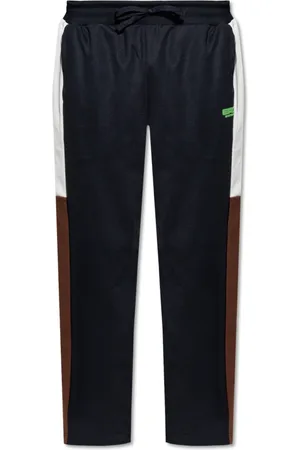 EA7 Heren, Broeken, Blauw, Maat: XL Katoen