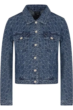 Armani Exchange Dames, Jassen, Blauw, Maat: M Denim