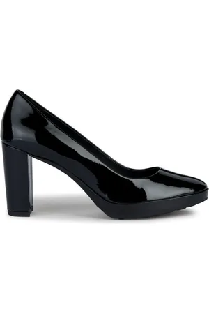 Geox Dames, Schoenen, Zwart, Maat: 40 EU Leer