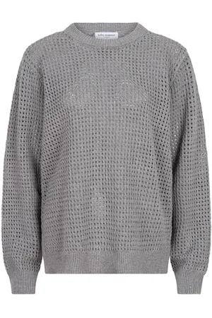 lofty manner Dames, Truien, Grijs, Maat: XS