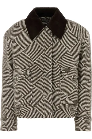 Stella McCartney Dames, Jassen, Grijs, Maat: XS Tweed
