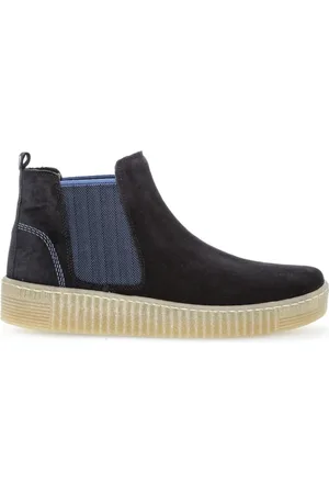 Gabor Dames, Schoenen, Blauw, Maat: 44 EU Velours