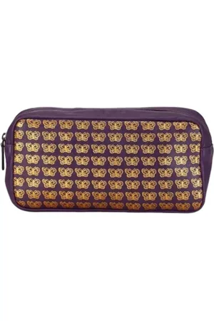Bottega Veneta Dames, Pre-owned, Paars, Maat: ONE Size Leer