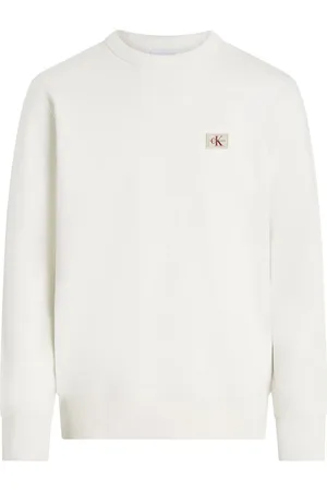 Calvin Klein Heren, Sweatshirts & Hoodies, Wit, Maat: M