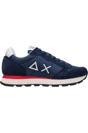 sun68 Heren, Schoenen, Blauw, Maat: 41 EU Suède