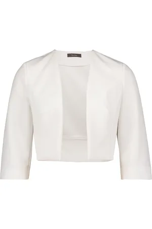 Vera Mont Dames, Jassen, Wit, Maat: 7XL Satijn