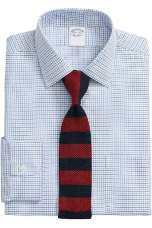 Brooks Brothers Heren, Overhemden, Blauw, Maat: XS Katoen