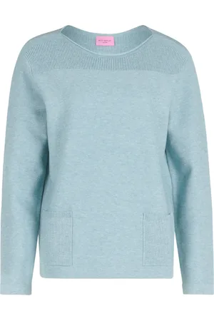 Betty Barclay Dames, Truien, Blauw, Maat: M