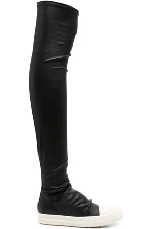 Rick Owens Dames, Schoenen, Zwart, Maat: 36 EU Leer