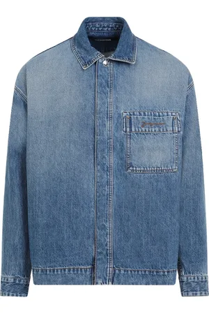 Jacquemus Heren, Overhemden, Blauw, Maat: M Katoen