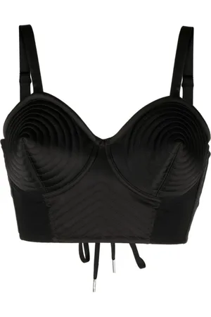 Jean Paul Gaultier Dames, Tops, Zwart, Maat: M
