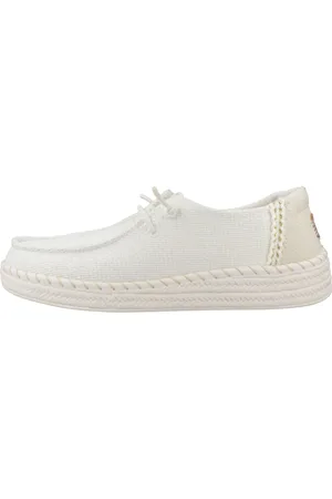 Hey dude Dames, Schoenen, Wit, Maat: 39 EU