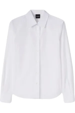 Aspesi Dames, Blouses & Shirts, Wit, Maat: XS Katoen