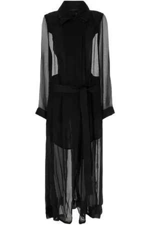 ANN DEMEULEMEESTER Dames, Jurken, Zwart, Maat: S Zijde