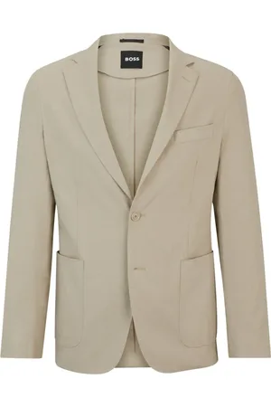 HUGO BOSS Heren, Jassen, , Maat: S Linnen