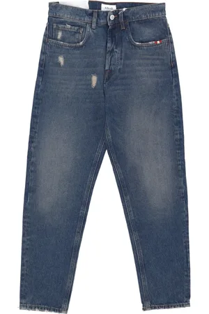 AMISH Heren, Jeans, Blauw, Maat: W33 Denim