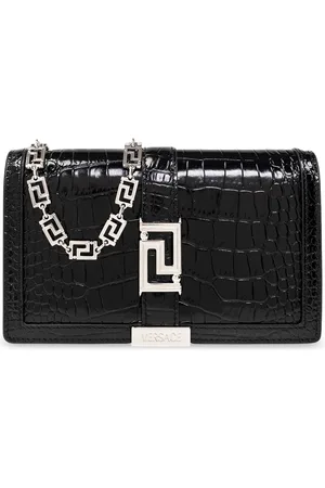 VERSACE Dames, Accessoires, Zwart, Maat: ONE Size Leer