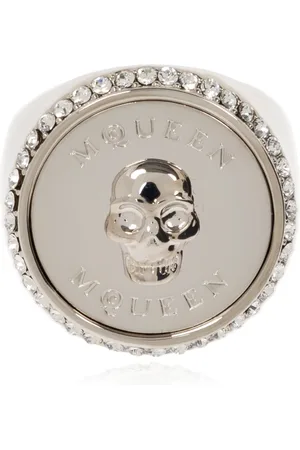 Alexander McQueen Heren, Accessoires, Grijs, Maat: 58 MM