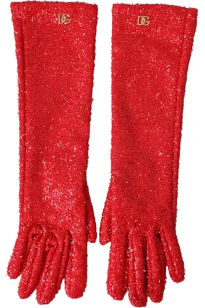 Dolce & Gabbana Dames, Accessoires, Rood, Maat: 7 1/2 IN