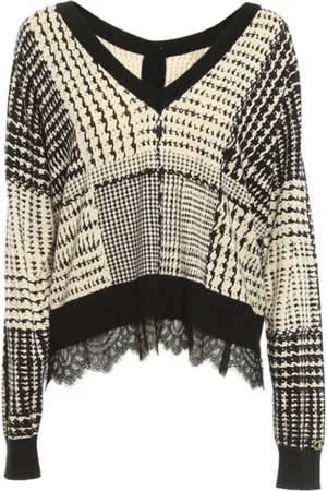 Twin-Set Dames, Truien, , Maat: S Viscose