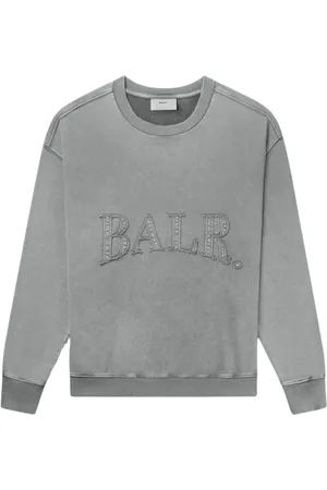 BALR. Heren, Sweatshirts & Hoodies, Grijs, Maat: XS Katoen