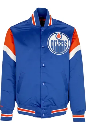 Mitchell & Ness Heren, Jassen, Blauw, Maat: S Zijde