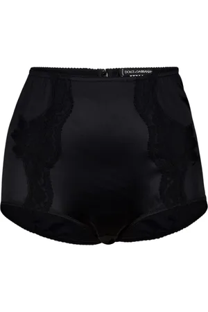 Dolce & Gabbana Dames, Ondergoed, Zwart, Maat: XS Satijn