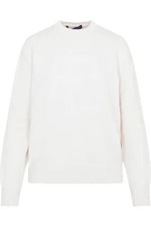 Ralph Lauren Dames, Truien, Wit, Maat: S Katoen