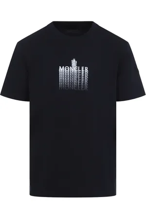 Moncler Heren, Tops, Blauw, Maat: L Katoen