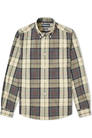 Barbour Heren, Overhemden, Veelkleurig, Maat: L Leer