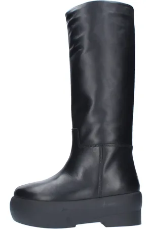 Gia Borghini Dames, Schoenen, Zwart, Maat: 41 EU Leer
