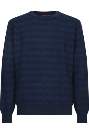 Missoni Heren, Truien, Blauw, Maat: M
