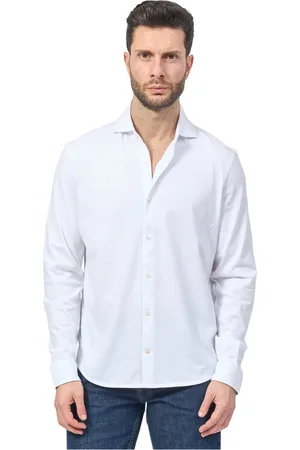 ECOALF Heren, Overhemden, Wit, Maat: 2XL Katoen