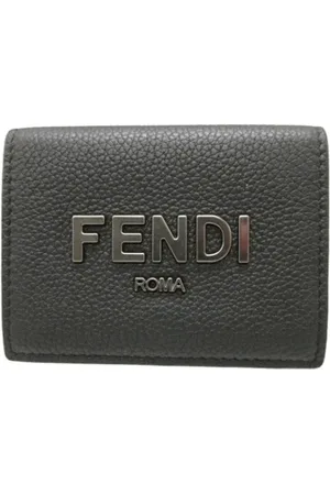 Fendi Unisex, Pre-owned, Zwart, Maat: ONE Size Leer