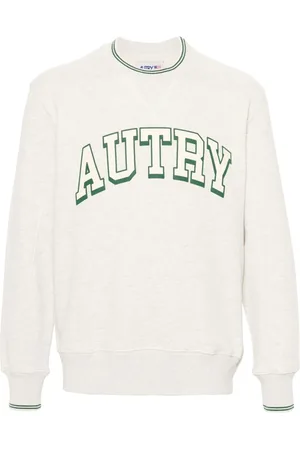 Autry Heren, Sweatshirts & Hoodies, Wit, Maat: XL Katoen