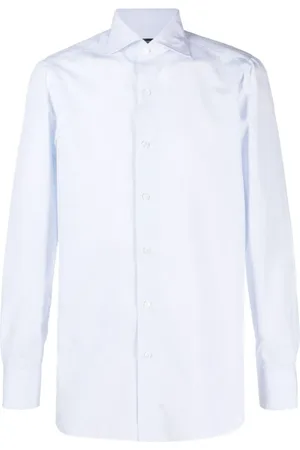 Finamore Heren, Overhemden, Wit, Maat: 3XL Katoen