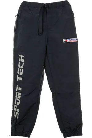 Tommy Hilfiger Heren, Broeken, Blauw, Maat: XS Nylon