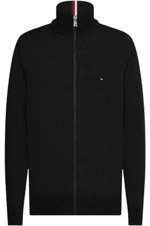 Tommy Hilfiger Heren, Sweatshirts & Hoodies, Zwart, Maat: XL Katoen