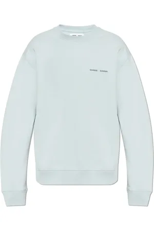 Samsøe Samsøe Heren, Sweatshirts & Hoodies, Blauw, Maat: L Wol