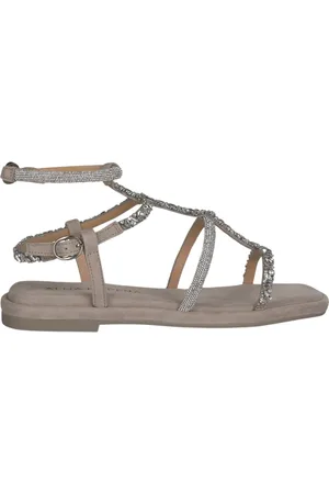 Alma en Pena Dames, Schoenen, Grijs, Maat: 38 EU Leer