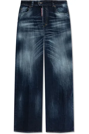 Dsquared2 Dames, Jeans, Blauw, Maat: 3XS Katoen