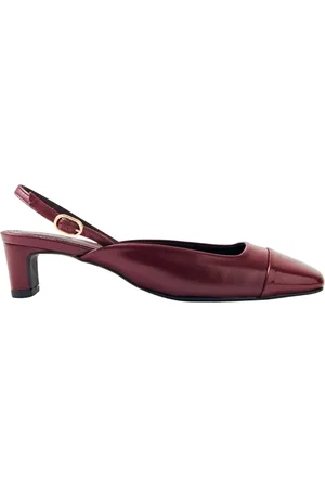 ALOHAS Dames, Schoenen, Rood, Maat: 38 EU Leer